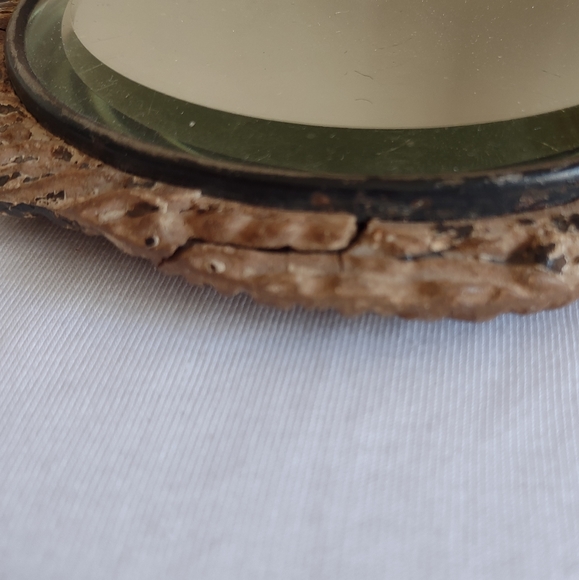 Antique Faux Antler Vanity Set with Sterling Cartouches - Picture 14 of 16